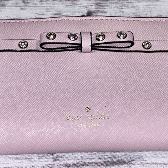 Kate Spade New York Laurel Way Jeweled Stacy wallet - Picture 12 of 12